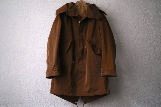 PARKA モッズコート フィッシュテールコート ダークオリーブ / TEN-C(テンシー)