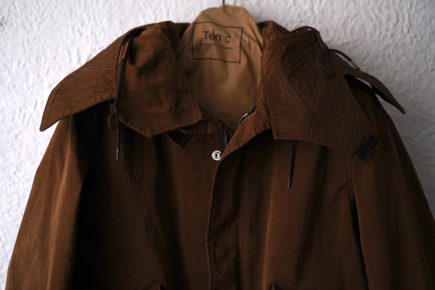 PARKA モッズコート フィッシュテールコート ダークオリーブ / TEN-C(テンシー)