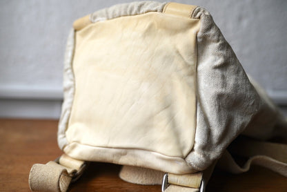 NBP02 2WAYヘンプレザーリュック バックパック トートバッグ / GUIDI(グイディ)
