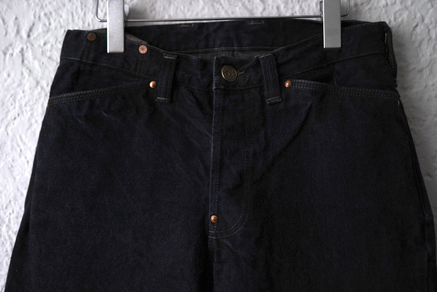 25AW 130 TAPERED JEANS Chestnut Dyed 栗染めデニムテーパードパンツ / TENDER Co.(テンダーコー)