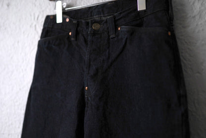 25AW 130 TAPERED JEANS Chestnut Dyed 栗染めデニムテーパードパンツ / TENDER Co.(テンダーコー)