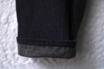 25AW 130 TAPERED JEANS Chestnut Dyed 栗染めデニムテーパードパンツ / TENDER Co.(テンダーコー)