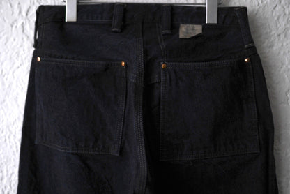 25AW 130 TAPERED JEANS Chestnut Dyed 栗染めデニムテーパードパンツ / TENDER Co.(テンダーコー)