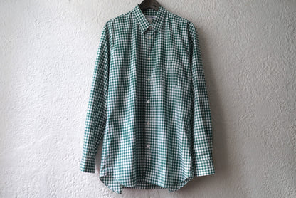 20SS Forever Shirt ギンガムチェックシャツ グリーン / COMME des GARCONS SHIRT(コムデギャルソンシャツ)