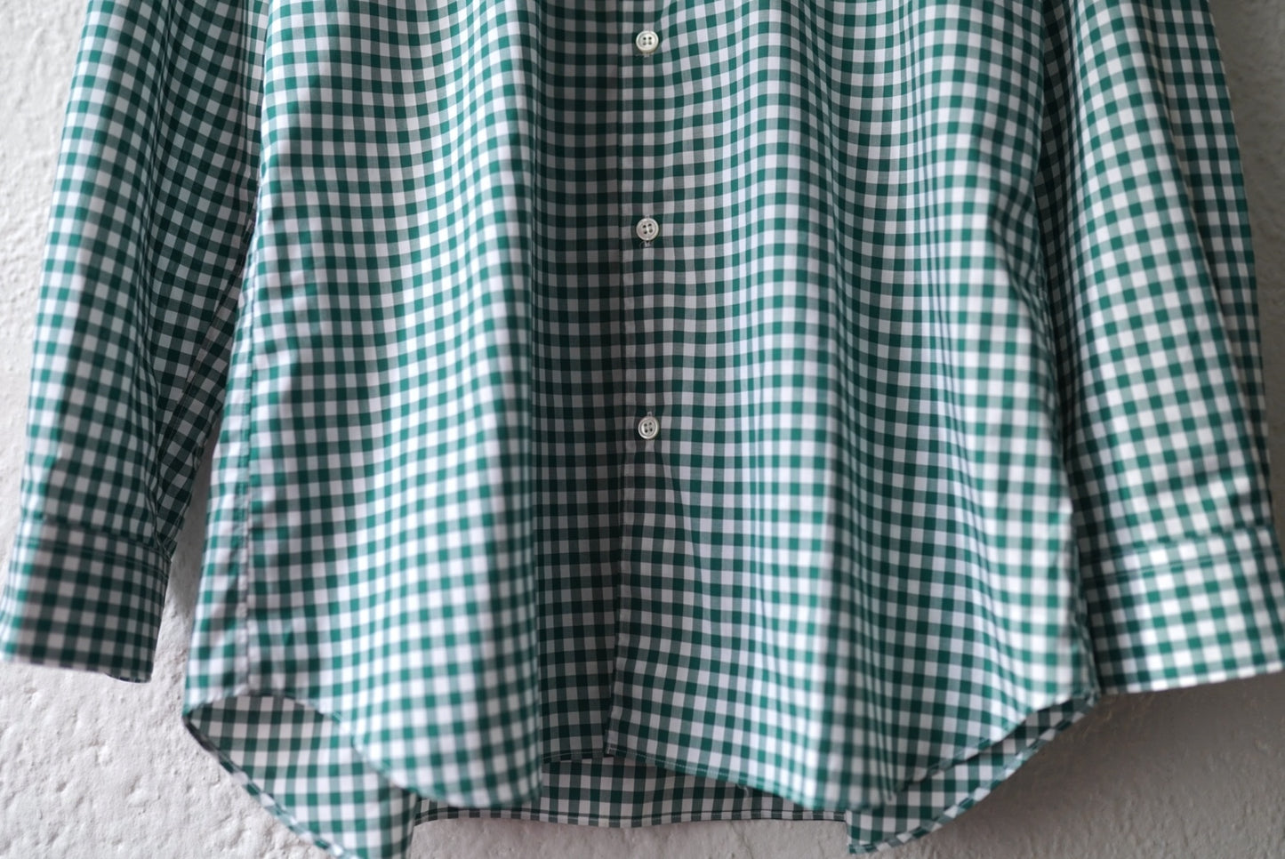 20SS Forever Shirt ギンガムチェックシャツ グリーン / COMME des GARCONS SHIRT(コムデギャルソンシャツ)