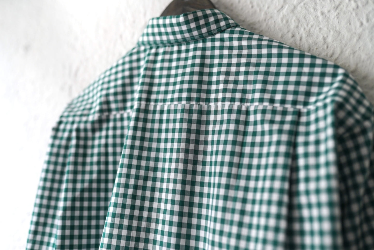 20SS Forever Shirt ギンガムチェックシャツ グリーン / COMME des GARCONS SHIRT(コムデギャルソンシャツ)