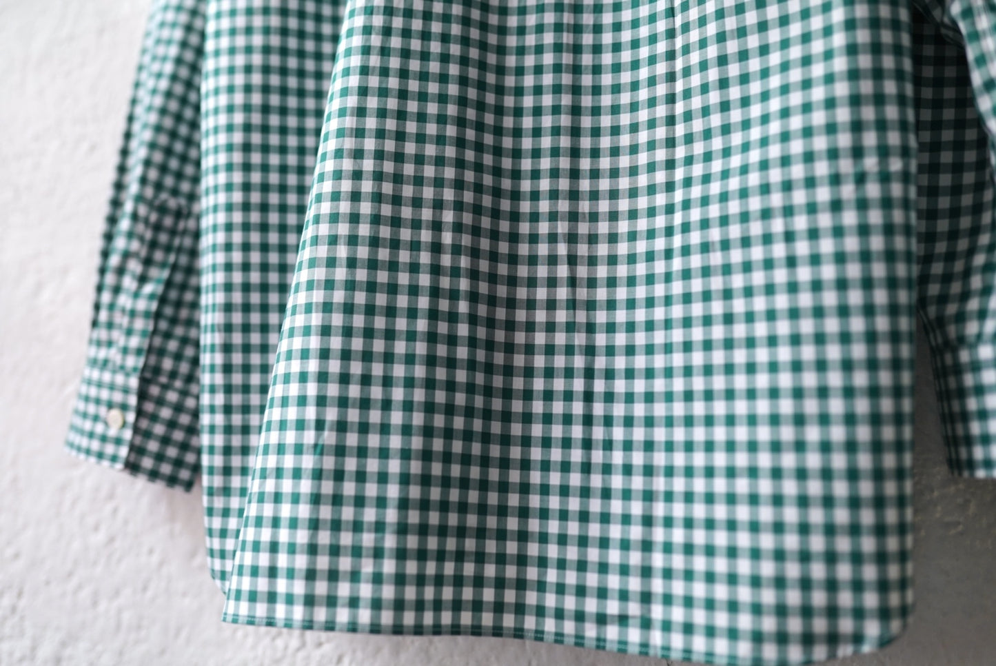 20SS Forever Shirt ギンガムチェックシャツ グリーン / COMME des GARCONS SHIRT(コムデギャルソンシャツ)