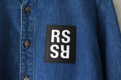 19AW Slim Fit Denim Shirt RSパッチ デニムシャツ / RAF SIMONS(ラフシモンズ)