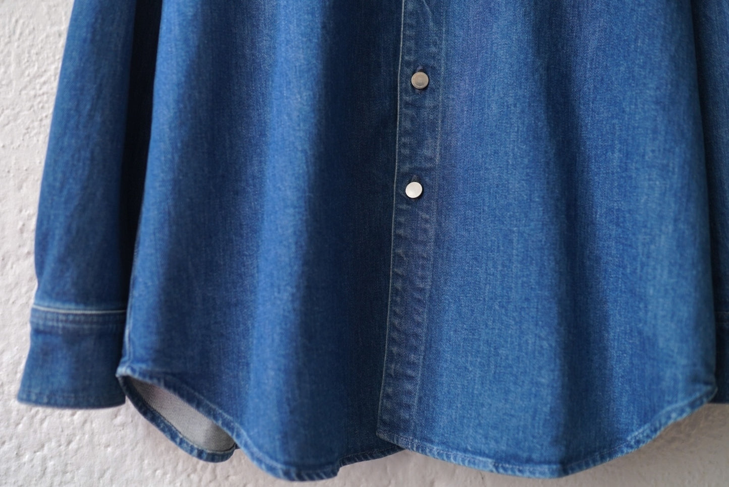 19AW Slim Fit Denim Shirt RSパッチ デニムシャツ / RAF SIMONS(ラフシモンズ)