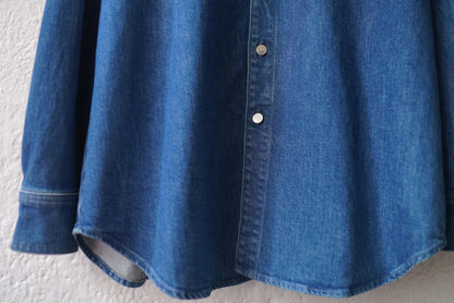 19AW Slim Fit Denim Shirt RSパッチ デニムシャツ / RAF SIMONS(ラフシモンズ)