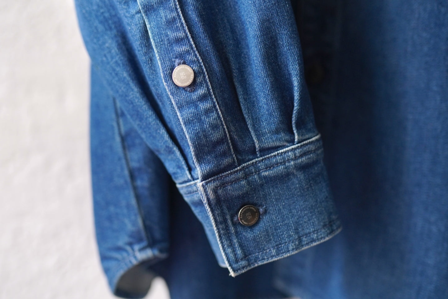 19AW Slim Fit Denim Shirt RSパッチ デニムシャツ / RAF SIMONS(ラフシモンズ)