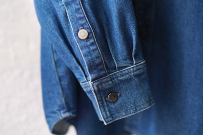 19AW Slim Fit Denim Shirt RSパッチ デニムシャツ / RAF SIMONS(ラフシモンズ)