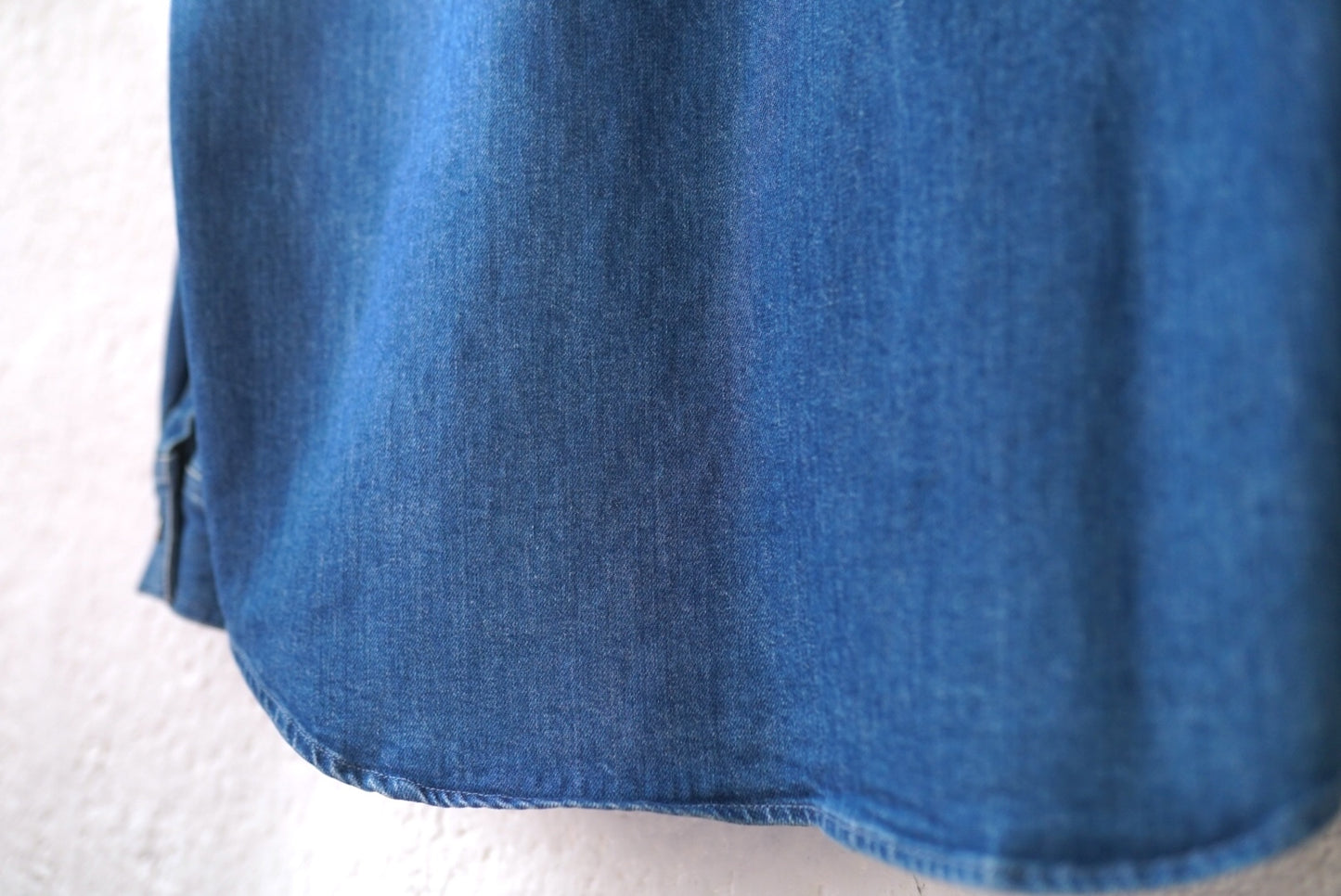 19AW Slim Fit Denim Shirt RSパッチ デニムシャツ / RAF SIMONS(ラフシモンズ)