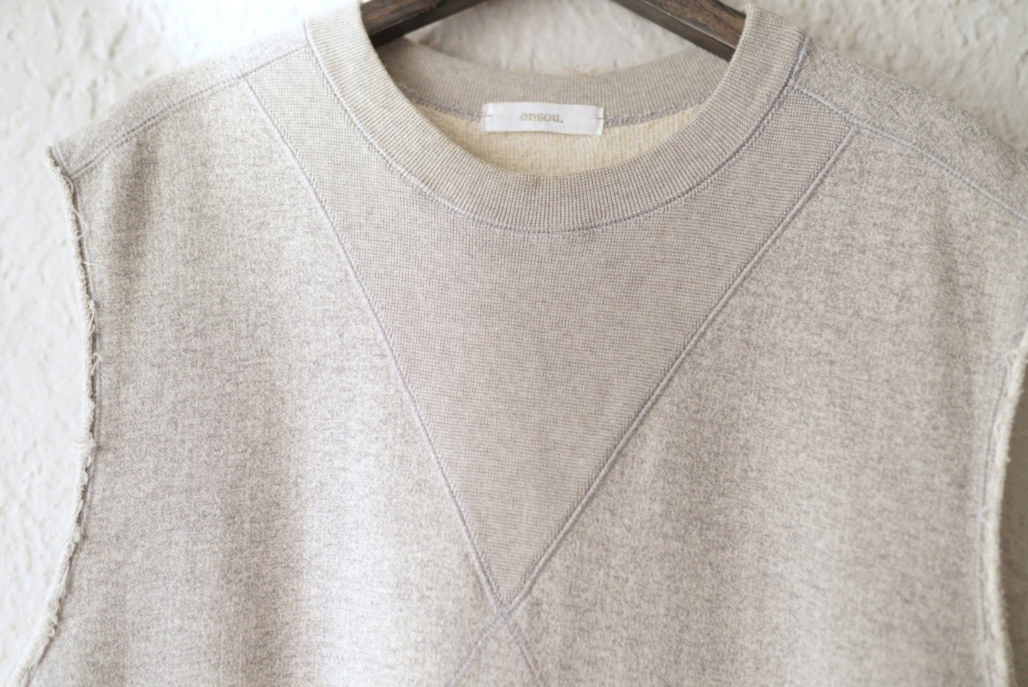 22SS Peace Sweatshirt ノースリーブスウェットトップス / ensou.(エンソウ)