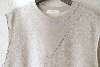 22SS Peace Sweatshirt ノースリーブスウェットトップス / ensou.(エンソウ)