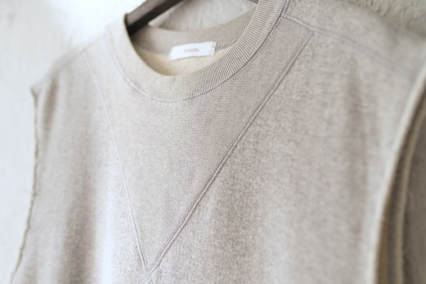22SS Peace Sweatshirt ノースリーブスウェットトップス / ensou.(エンソウ)