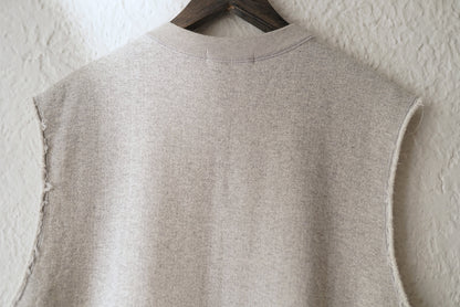22SS Peace Sweatshirt ノースリーブスウェットトップス / ensou.(エンソウ)