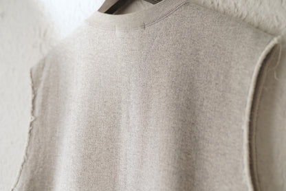 22SS Peace Sweatshirt ノースリーブスウェットトップス / ensou.(エンソウ)