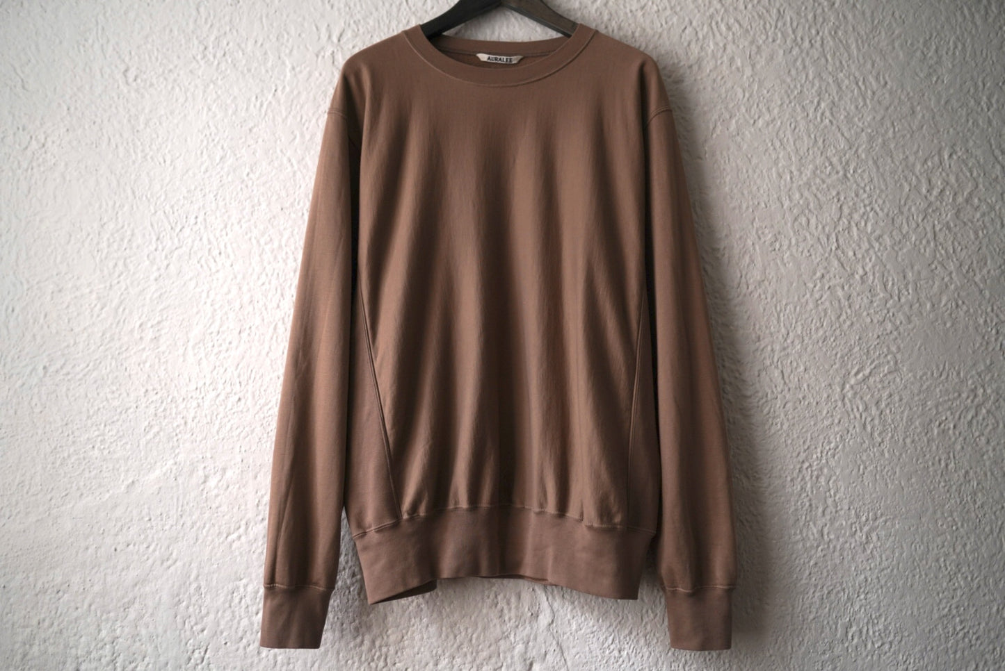 24AW ELASTIC HIGH GAUGE SWEAT P/O ハイゲージスウェットトップス / AURALEE(オーラリー)