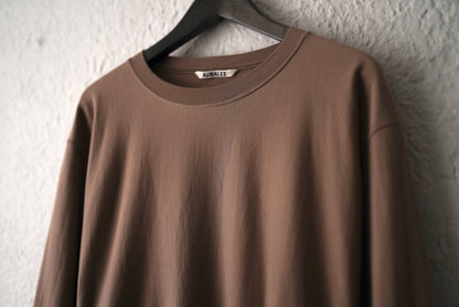 24AW ELASTIC HIGH GAUGE SWEAT P/O ハイゲージスウェットトップス / AURALEE(オーラリー)