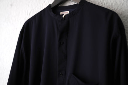 25SS S.VOGEL Limited Model バンドカラープルオーバーシャツ / NICENESS(ナイスネス)