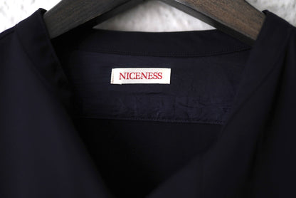 25SS S.VOGEL Limited Model バンドカラープルオーバーシャツ / NICENESS(ナイスネス)