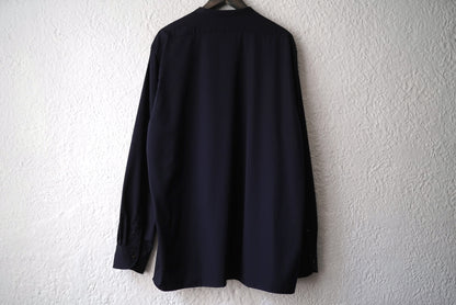 25SS S.VOGEL Limited Model バンドカラープルオーバーシャツ / NICENESS(ナイスネス)