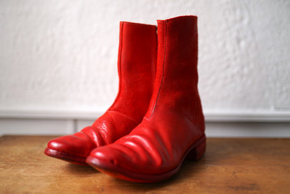 20SS AM/2446 ZIP BOOTS サイドジップコードヴァンレザーブーツ / Carol Christian Poell(キャロルクリスチャンポエル)