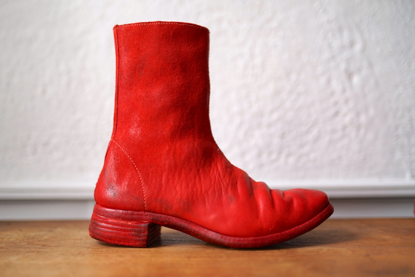 20SS AM/2446 ZIP BOOTS サイドジップコードヴァンレザーブーツ / Carol Christian Poell(キャロルクリスチャンポエル)