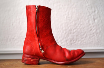 20SS AM/2446 ZIP BOOTS サイドジップコードヴァンレザーブーツ / Carol Christian Poell(キャロルクリスチャンポエル)