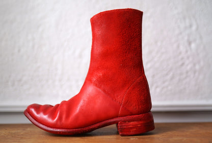 20SS AM/2446 ZIP BOOTS サイドジップコードヴァンレザーブーツ / Carol Christian Poell(キャロルクリスチャンポエル)