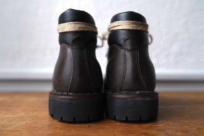17AW TNZ05 カーフスキンマウンテンブーツ ブラウン / Geoffrey.B.Small(ジェフリービースモール)