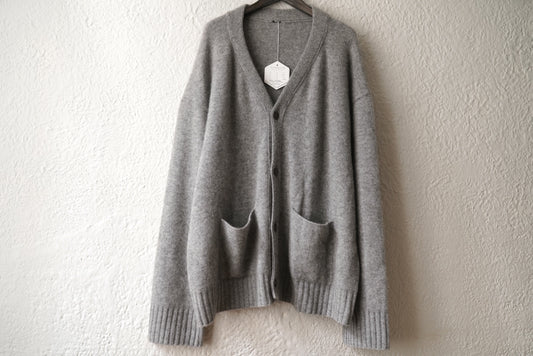 CA007 V-NECK CARDIGAN カシミヤカーディガンニットセーター / YINDIGO AM(インディゴエイエム)