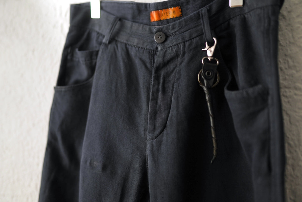19AW 5P PANT ヴィンテージヘンプトラウザーズパンツ / LAYER-0(レイヤーゼロ)