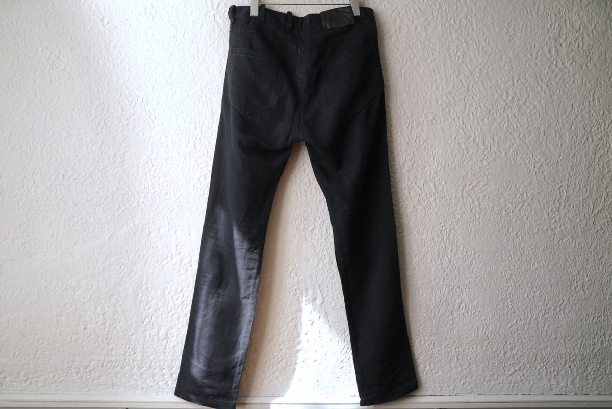 19AW 5P PANT ヴィンテージヘンプトラウザーズパンツ / LAYER-0(レイヤーゼロ)