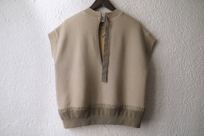23SS Sponge Sweat MA-1 Pullover ノースリーブスポンジスウェットトップス / sacai(サカイ)