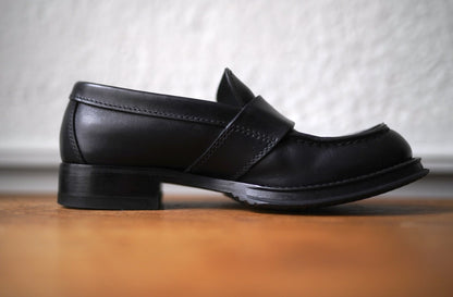 Brushed Leather Loafers ブラッシュドレザーコインローファー / PRADA(プラダ)