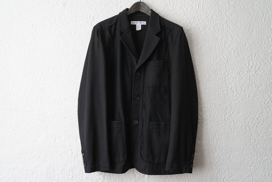 18AW ダメージ加工テーラードジャケット / COMME des GARCONS SHIRT(コムデギャルソンシャツ)