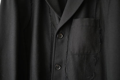 18AW ダメージ加工テーラードジャケット / COMME des GARCONS SHIRT(コムデギャルソンシャツ)