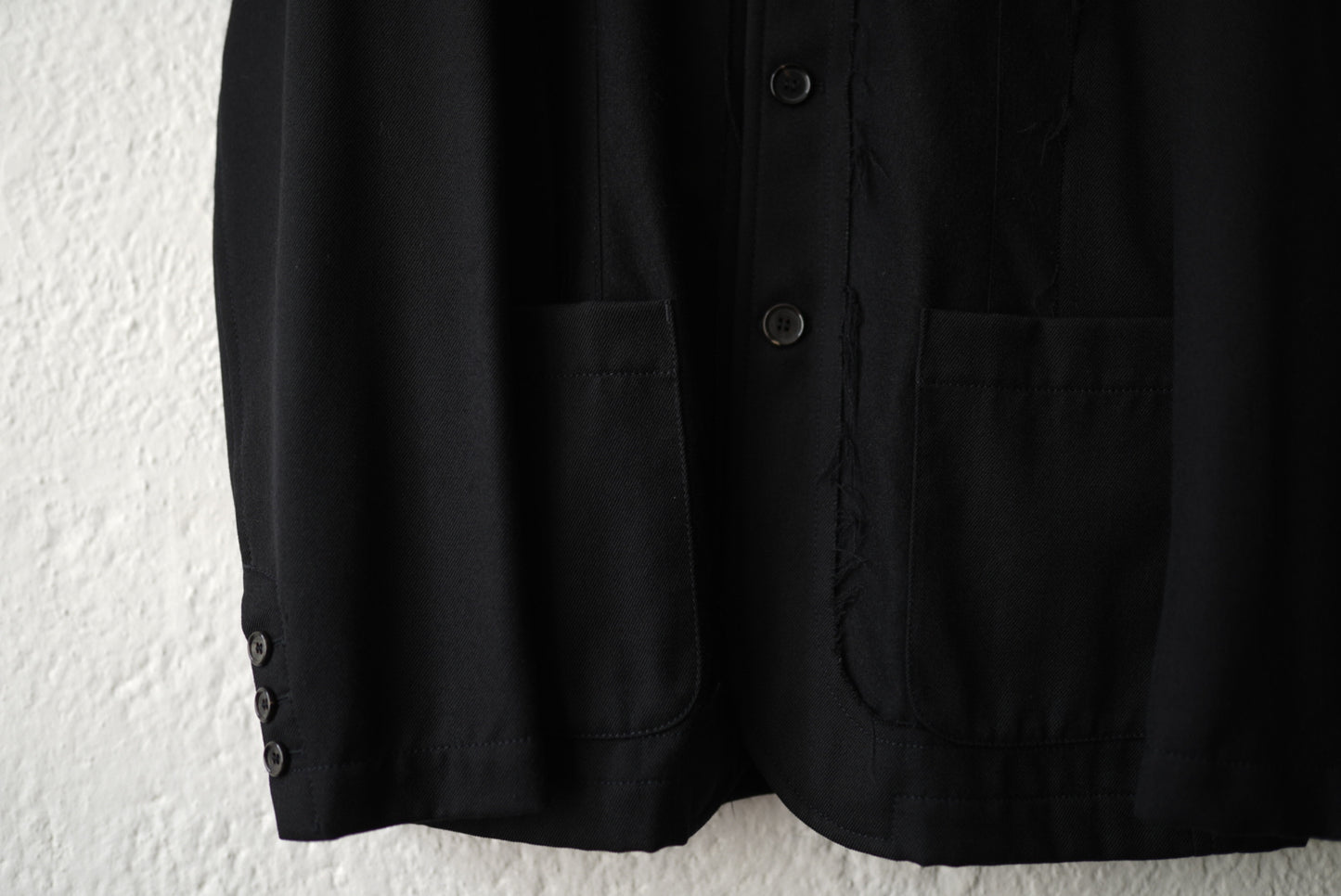 18AW ダメージ加工テーラードジャケット / COMME des GARCONS SHIRT(コムデギャルソンシャツ)