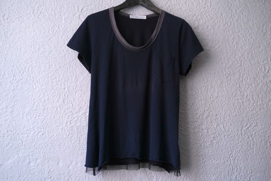 レイヤード半袖Tシャツ / sacai luck(サカイ ラック)