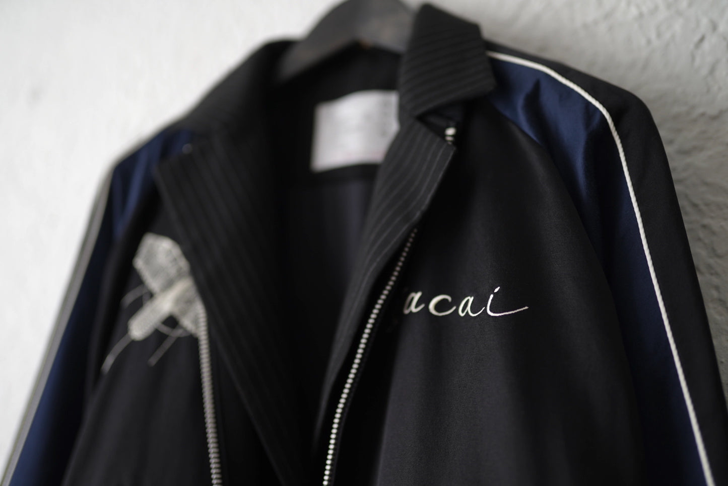 19SS ×Dr.Woo ドッキング刺繍スカジャンブルゾンジャケット / sacai(サカイ)