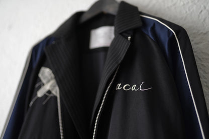 19SS ×Dr.Woo ドッキング刺繍スカジャンブルゾンジャケット / sacai(サカイ)