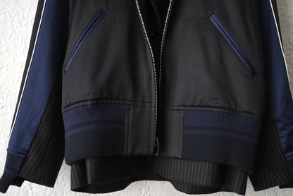 19SS ×Dr.Woo ドッキング刺繍スカジャンブルゾンジャケット / sacai(サカイ)