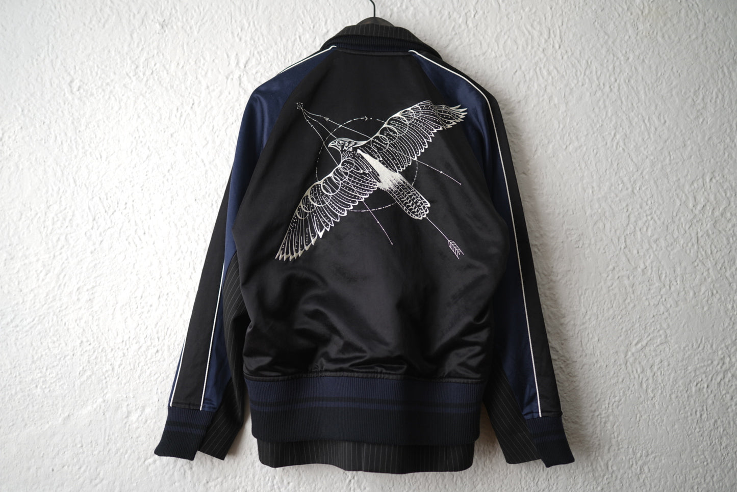 19SS ×Dr.Woo ドッキング刺繍スカジャンブルゾンジャケット / sacai(サカイ)