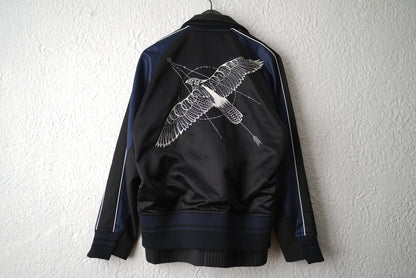 19SS ×Dr.Woo ドッキング刺繍スカジャンブルゾンジャケット / sacai(サカイ)