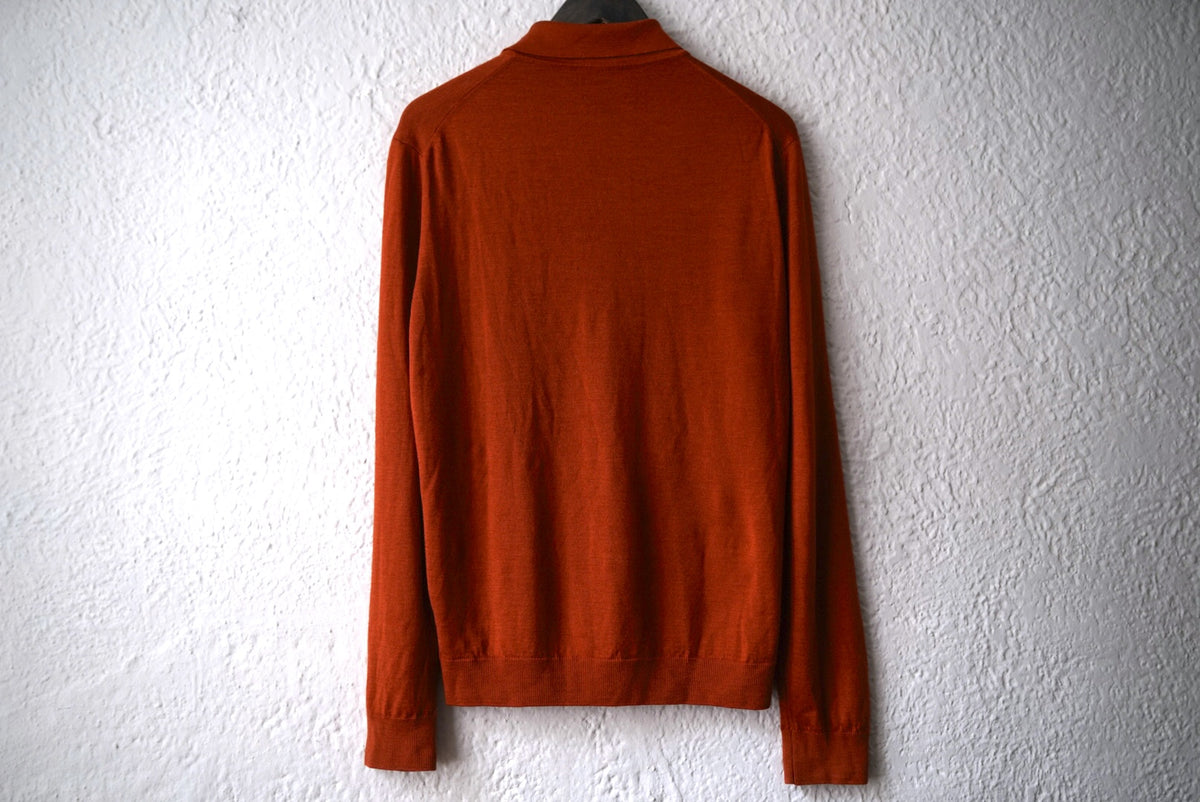 ウールシルクカシミヤニットポロシャツ セーター / Q Retailor