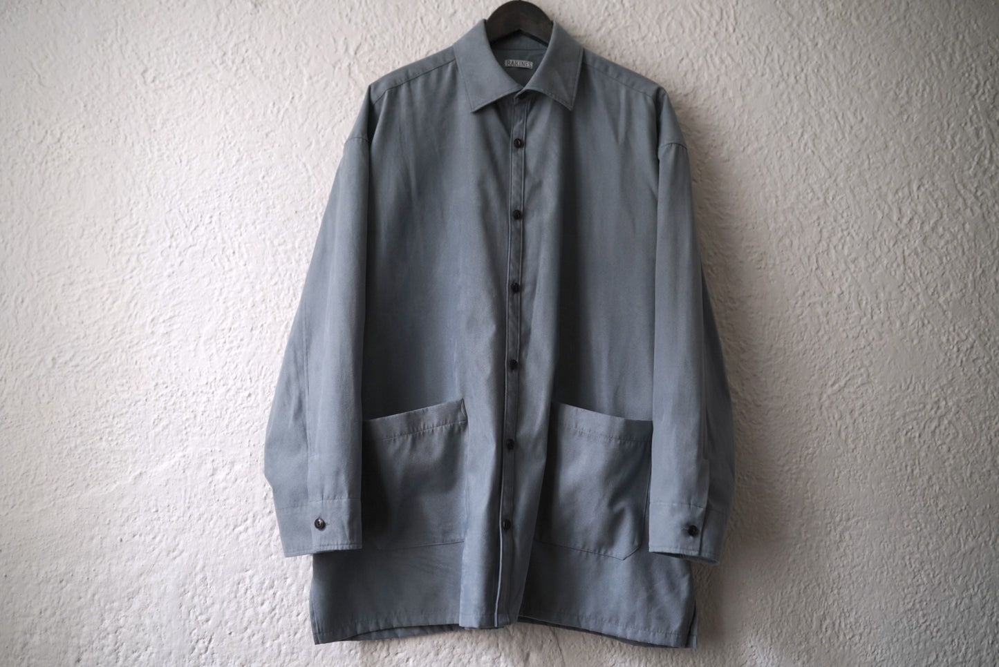 23SS Micro Light Suede Medical Unit Shirt マイクロスウェードシャツ / RAKINES(ラキネス)