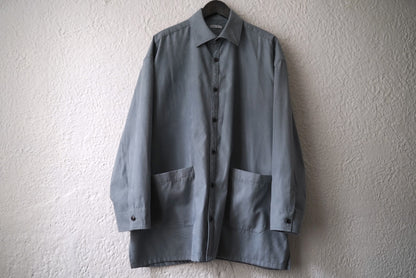 23SS Micro Light Suede Medical Unit Shirt マイクロスウェードシャツ / RAKINES(ラキネス)
