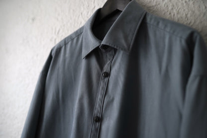 23SS Micro Light Suede Medical Unit Shirt マイクロスウェードシャツ / RAKINES(ラキネス)